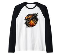 Funny Basketball Phoenix Game Day Vintage Design for Fans Raglan Baseball Tee