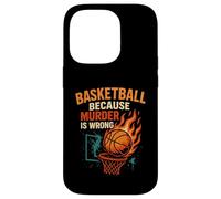 Funny Basketball Player & Coach Joke Saying Case for iPhone 14 Pro