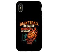 Funny Basketball Player & Coach Joke Saying Case for iPhone X/XS
