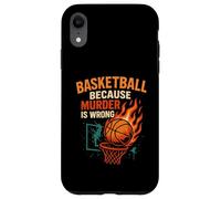 Funny Basketball Player & Coach Joke Saying Case for iPhone XR