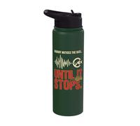 Funny Bass Player Nobody Notices The Bass Until It Stops Stainless Steel Insulated Water Bottle