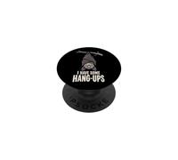 Funny Bat Hang-Ups Halloween Spooky Humor PopSockets Adhesive PopGrip