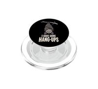 Funny Bat Hang-Ups Halloween Spooky Humor PopSockets PopGrip for MagSafe