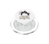 Funny Bat Hang-Ups Halloween Spooky Humor PopSockets PopGrip for MagSafe
