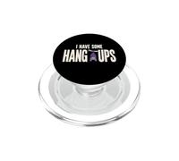 Funny Bat Hang-Ups Halloween Spooky Humor PopSockets PopGrip for MagSafe