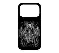 Funny Bat Rockstar with Sunglasses and Microphone Art Case for iPhone 17 Pro