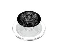 Funny Bat Rockstar with Sunglasses and Microphone Art PopSockets PopGrip for MagSafe