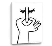 Funny Bathroom Art Posters Bathroom Humor Wall Art Minimalist Canvas Print Room Decor Funny Black and White Poster Funny Painting Canvas Funny Toilet Artwork for Wall Bad Smell Art Frameless Poster