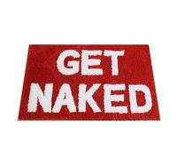 Funny Bathroom Rug Dirt-Resistant Multi-Purpose Decorative Non-Slip Door