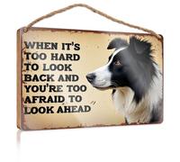 Funny Bathroom Sign Wall Art Embrace The Journey, Not Just The Destination Wooded Sign Desk Accessories for Women Wall Hanging Decor Men(15X28CM)