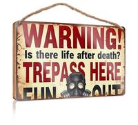 Funny Bathroom Signs Wall Decor Exploring The Afterlife: A Dangerous Inquiry Wooden Sign Summer Door Sign Signs For Kitchen(23X35CM)