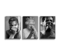 Funny Bathroom Wall Art, Humor Bathroom Poster Black And White Vintage Comedy Movies Prints for Restroom, Powder Room, Or Guest Decor Set of 3 (5) Unframe-style 08x12inch(20x30cm)