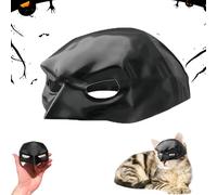 Funny Batman Cat Mask for Halloween,13CM Cat Bat Mask for Halloween,Bat Kitten Cosplay Hat,Cute Pet Dress Up Accessories for Pet Kitten,Suitable for Pets Weighing 5-6kg