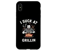 Funny BBQ Fail Burn The Food July 4th Grillin Grilling Men Case for iPhone XS Max