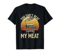 Funny BBQ Gear Men Women Grilling You Can't Beat My Meat T-Shirt