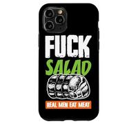 Funny BBQ Meat Lover Steak Grill Real Men Shirt Case for iPhone 11 Pro