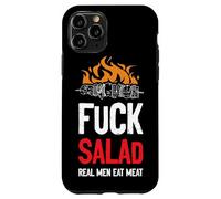 Funny BBQ Meat Lover Steak Grill Real Men Shirt Case for iPhone 11 Pro