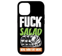 Funny BBQ Meat Lover Steak Grill Real Men Shirt Case for iPhone 12/12 Pro
