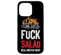 Funny BBQ Meat Lover Steak Grill Real Men Shirt Case for iPhone 14 Pro Max