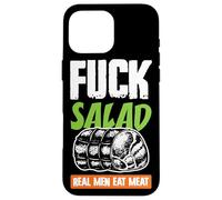 Funny BBQ Meat Lover Steak Grill Real Men Shirt Case for iPhone 16 Pro Max