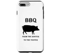 Funny BBQ Pig "From the Rooter to the Tooter" BBQ Pork Case for iPhone 7 Plus/8 Plus