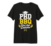 Funny BBQ Pitmaster Barbeque Smoker Grill Premium T-Shirt