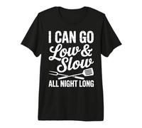 Funny BBQ Pitmaster Brisket Ribs Smoker Grill Premium T-Shirt