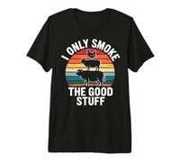 Funny BBQ Pitmaster Smoker Grill Premium T-Shirt