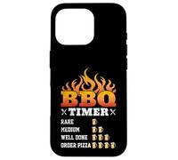 Funny BBQ Timer, Beer Timing Barbeque Grilling Grill Smoker Case for iPhone 16 Pro