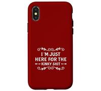 Funny BDSM Kinky Fetish Kink Master Perfect Fun Lovers Humor Case for iPhone X/XS