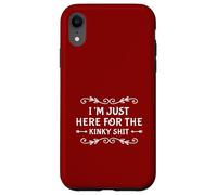 Funny BDSM Kinky Fetish Kink Master Perfect Fun Lovers Humor Case for iPhone XR