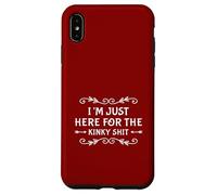 Funny BDSM Kinky Fetish Kink Master Perfect Fun Lovers Humor Case for iPhone XS Max