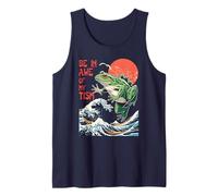 Funny BE in AWE with My TISM Frog Autism Advocate Different Tank Top
