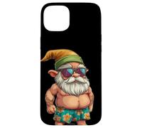 Funny Beach Days with this Dwarf in Trunks Costume Case for iPhone 15 Plus