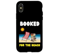 Funny beach reading quote booked for the beach holiday Case for iPhone X/XS