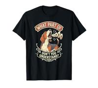 Funny Beagle Design for Men Women Hound Beagles Dog Lover T-Shirt