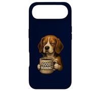 Funny Beagle Good Morning Sarcastic Coffee Lover Grumpy Dog Case for iPhone Air