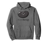 Funny Beans Therapy Powered By Beans Legume Love Vegan Humor Pullover Hoodie