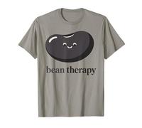 Funny Beans Therapy Powered by Beans Legume Love Vegan Humor T-Shirt