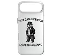 Funny Bear Call Me Ranch Cause I Be Dressing Pun Animal Case for iPhone Air