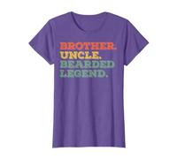 Funny Beard Uncle Bearded Uncle Brother Uncle Beard Legend T-Shirt