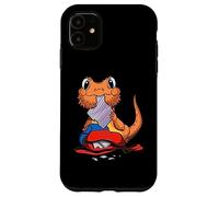 Funny Bearded Dragon Back To School Cute Lizard Student Kids Case for iPhone 11