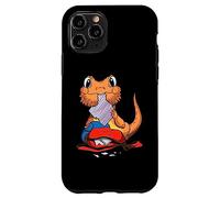 Funny Bearded Dragon Back To School Cute Lizard Student Kids Case for iPhone 11 Pro