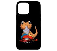 Funny Bearded Dragon Back To School Cute Lizard Student Kids Case for iPhone 13 Pro Max