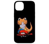 Funny Bearded Dragon Back To School Cute Lizard Student Kids Case for iPhone 14 Plus