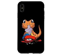 Funny Bearded Dragon Back To School Cute Lizard Student Kids Case for iPhone XS Max