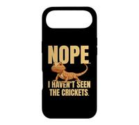 Funny Bearded Dragon Meme Nope I Haven't Seen The Crickets Case for iPhone Air