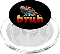 Funny Bearded Dragon Reptile Tiny Dinosaur PopSockets PopGrip for MagSafe