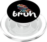 Funny Bearded Dragon Reptile Tiny Dinosaur PopSockets PopGrip for MagSafe