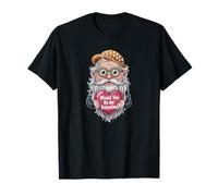 Funny Bearded Valentine Would You Be Mine T-Shirt